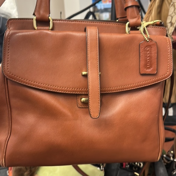 COACH LEGACY LEATHER SATCHEL BT 26261 w/HASP FRONT FLAP CLOSURE Y2K 2013 EUC - Picture 11 of 11